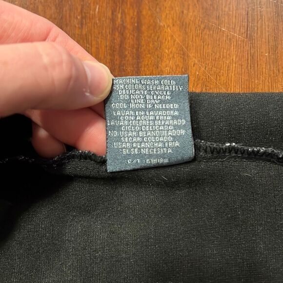 Gabby Skye Grey Black Stripes Half Sleeve Professional Dress 4 - Picture 9 of 9